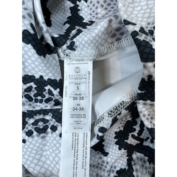 Balance  Collection Womens Contender High Rise  Legging Snake Print Size S - Picture 13 of 16